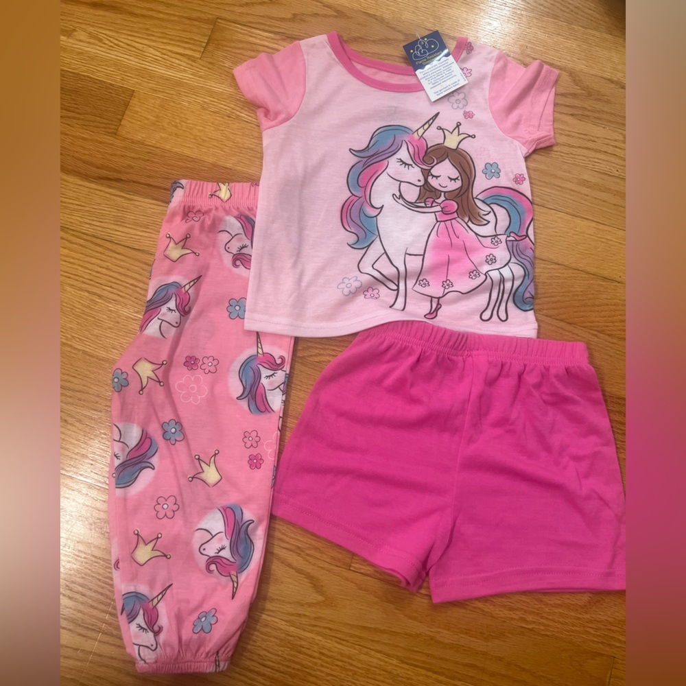 Princess- Pajama pjs set unicorn